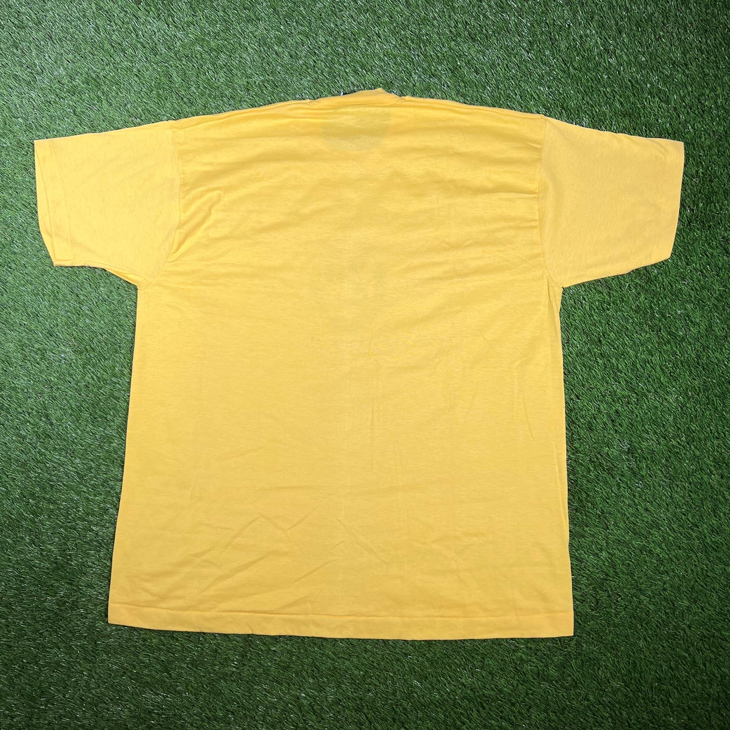 1996 Cranford NJ Logo Yellow Tee Size XL USED v17418