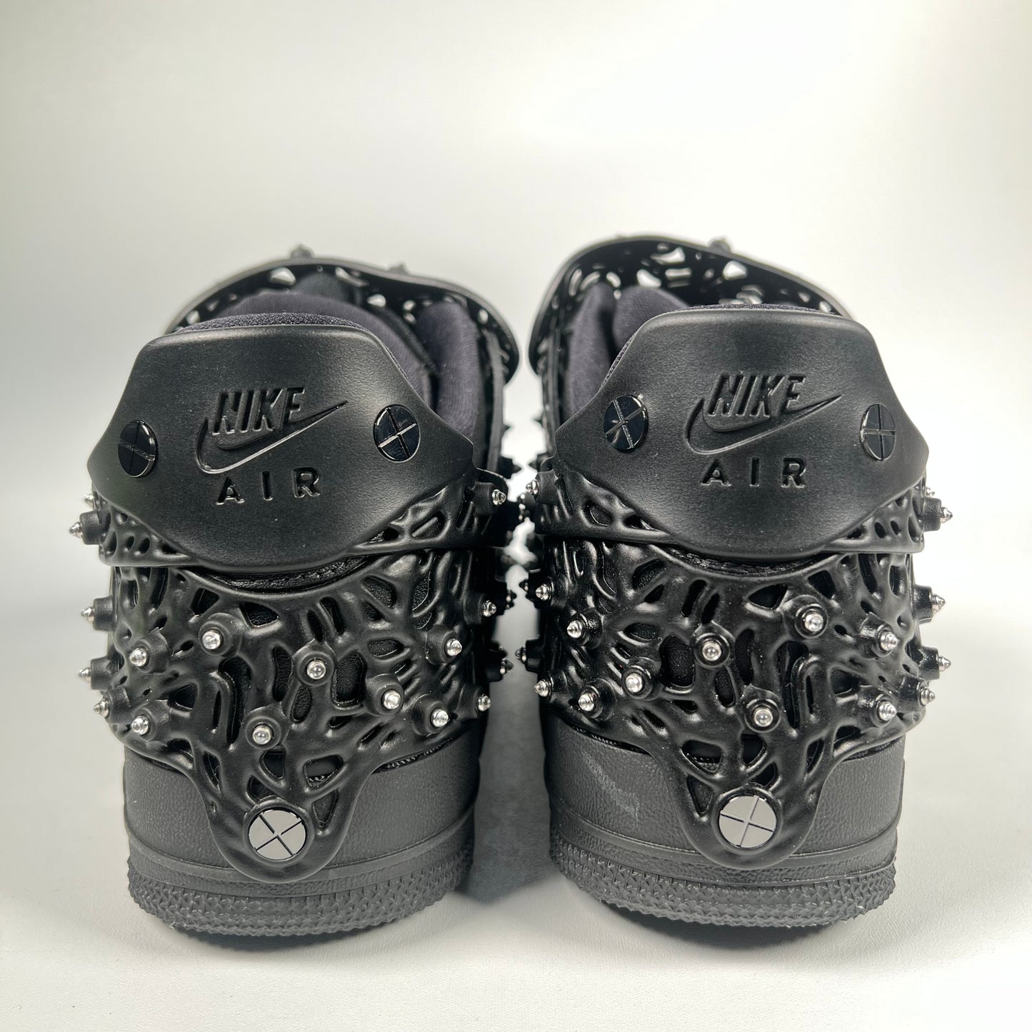Nike Air Force 1 Low Swarovski Retroflective Crystals Black (2021) Size 8.5M/10W USED s18946
