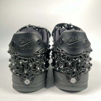 Nike Air Force 1 Low Swarovski Retroflective Crystals Black (2021) Size 8.5M/10W USED s18946
