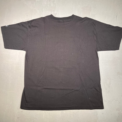 1998 Chicago Bulls NBA Champions Starter Tag Black Tee Size XL NEW v16738