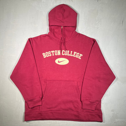 Y2K Boston College Maroon Hoodie Size XL NEW v19122
