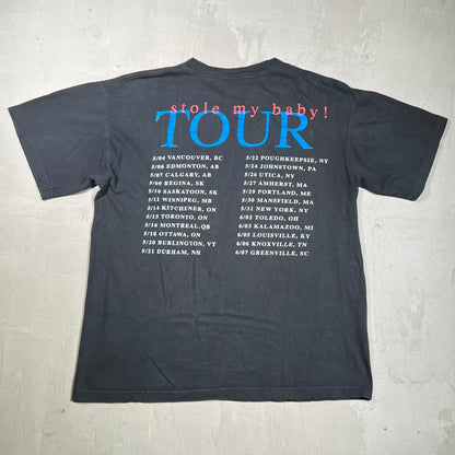 Y2K Matchbox 20 Stle My Baby Black Tee Size Large USED v20122