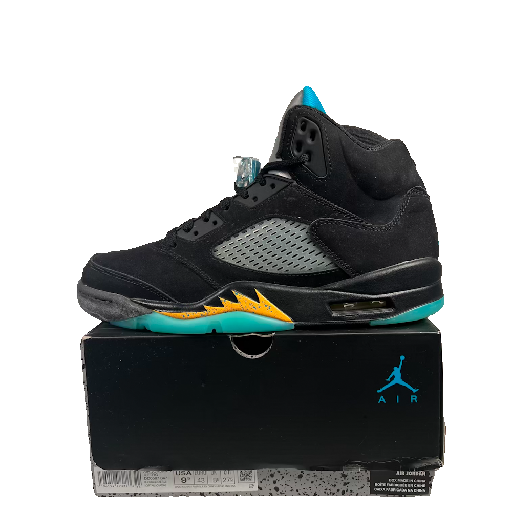 Jordan 5 Aqua (2023) Size 9.5 USED S23692