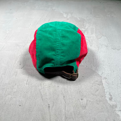 Supreme Corduroy Multicolor Camp Cap Hat (2023) USED x18556
