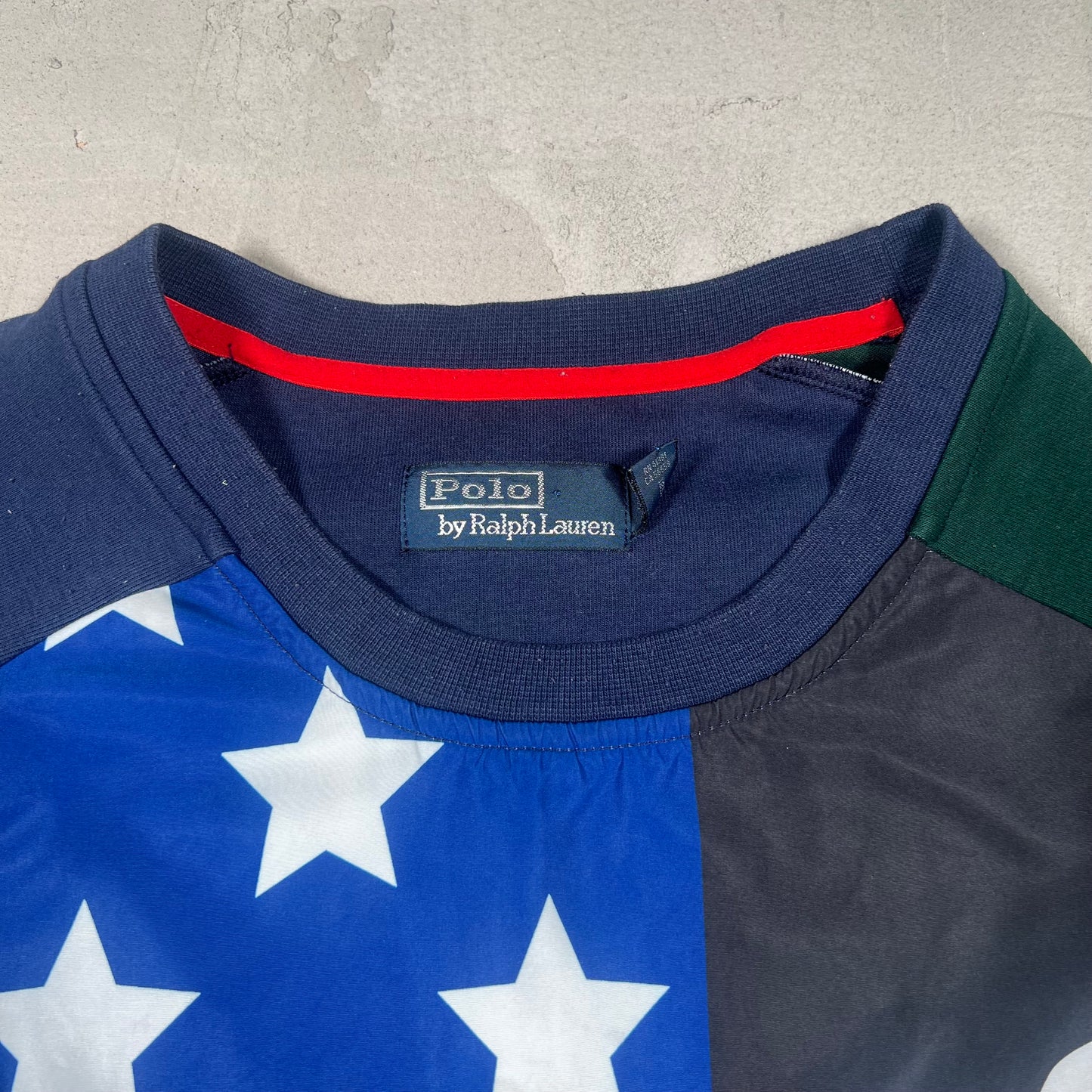 Polo Ralph Lauren Flag Skiing Crewneck Size XL USED v18941