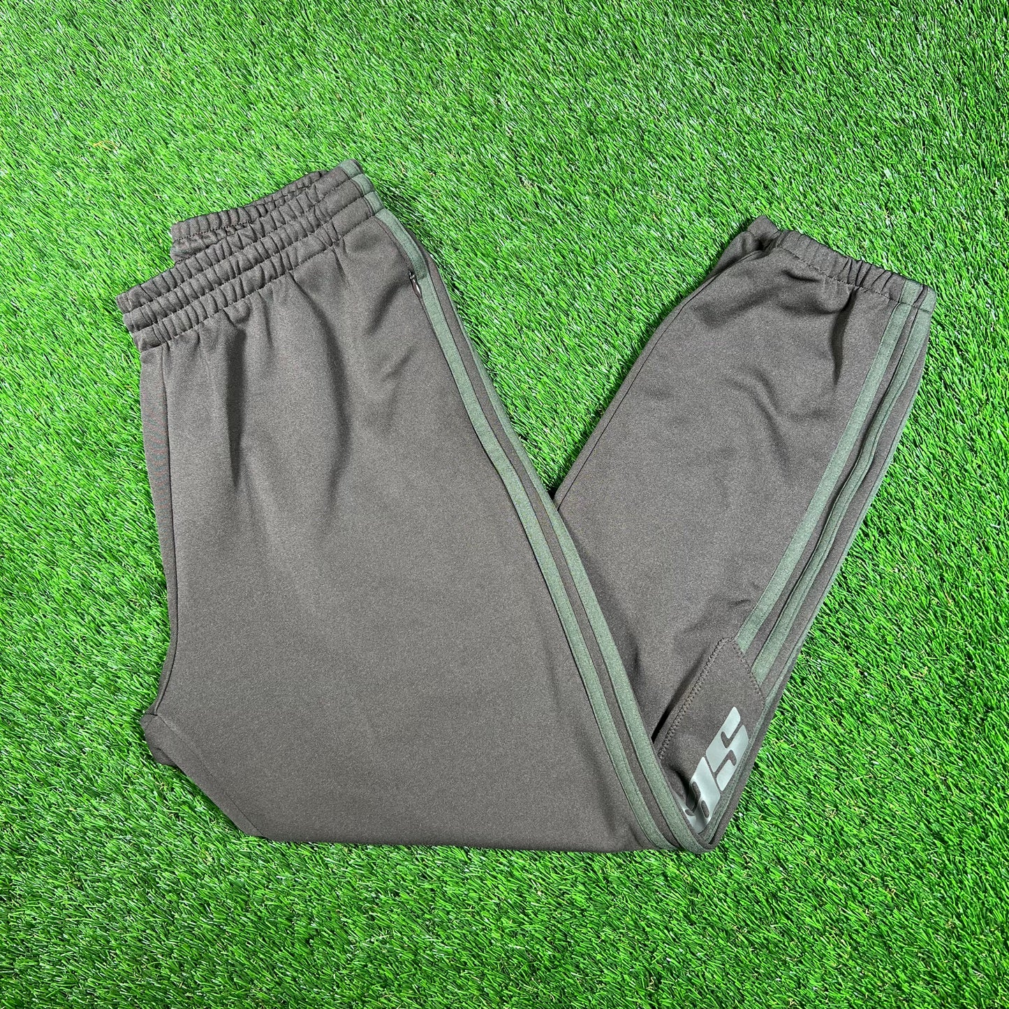 Adidas Calabasas Brown Track Pants Size Large USED x15632