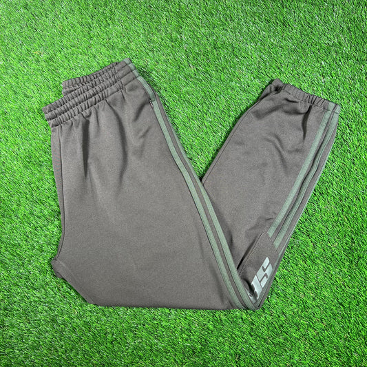Adidas Calabasas Brown Track Pants Size Large USED x15632