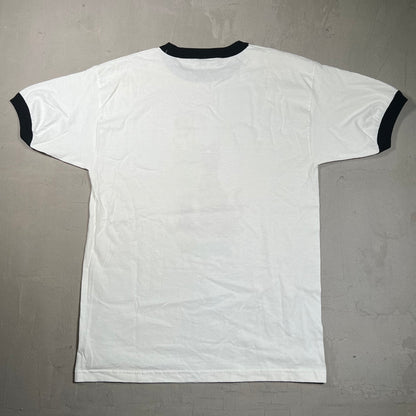 1990s Scooby Doo Shaggy White Ringer Tee Size XL USED v16385