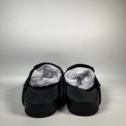 Shoe Sugon Black Mule Slippers Size 10 NEW s17247