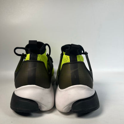 Nike Air Presto Flyknit Ultra Volt Black White (2016) Size 10.5 USED s23603