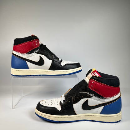 Jordan 1 High Fragment Union Varsity Red Sport Royal (2026) Size 9 NEW s23426