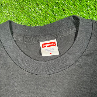 Supreme "Nuns" Black Tee (2022) Size Medium USED x15390