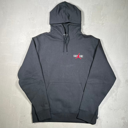 Supreme Jordan Black Hoodie (2024) Size Small NEW x18504