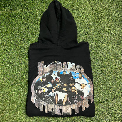 Marino Infantry Wu Tang Black Hoodie Size Large USED x13706