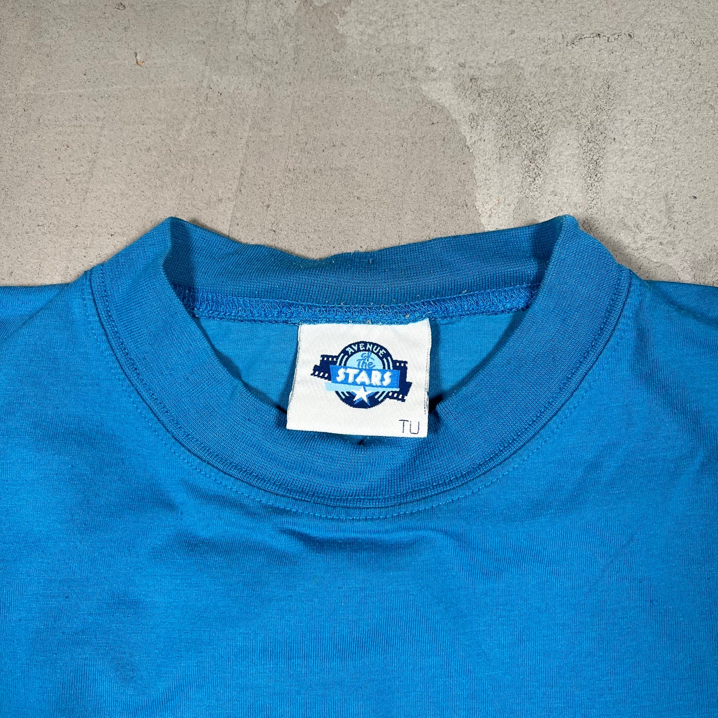 1998 The Simpsons Bart Devil La Nuit Sera Blue Tee Size XL USED v19021