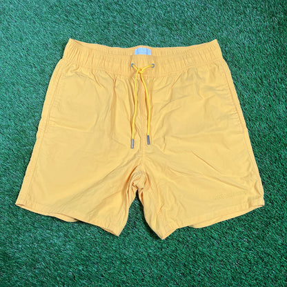 Aime Leon Dore ALD Yellow Shorts Size Small USED x14574
