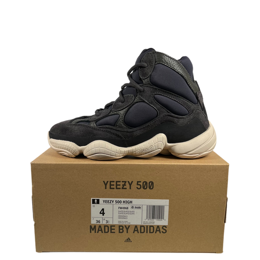 Yeezy 500 Hugh Slate (2019) Size 4 USED s18818