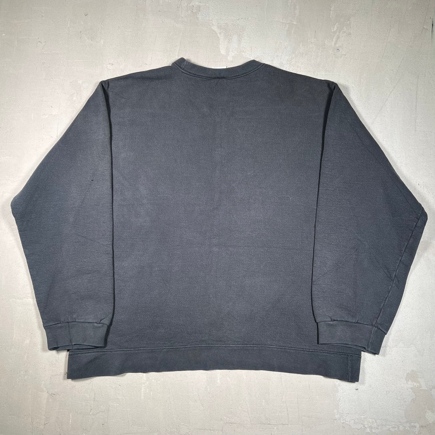1990s Nike White Tag Black Crewneck Size XL USED v19075