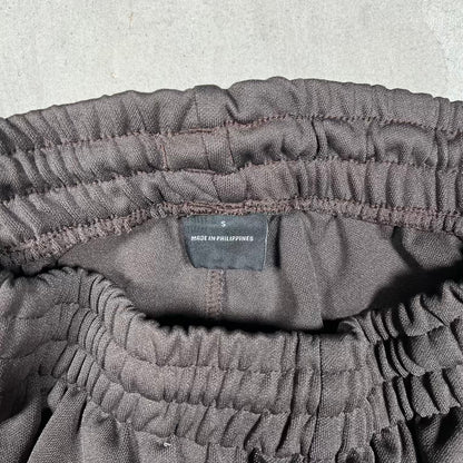 Adidas Calabasas Brown Track Sweatpants Size Small USED x18377