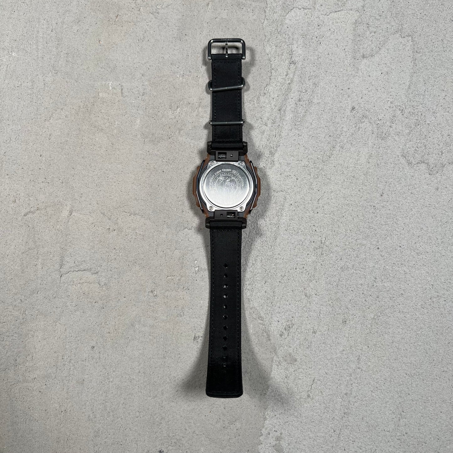 G-Shock Action Bronson Baklava Desert King Bronw Watch USED x17411