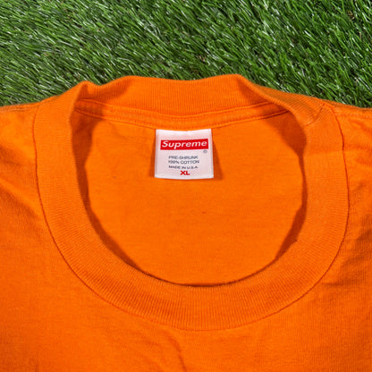 Supreme "Philosophy" Orange Tee (2022) Size XL USED s19928