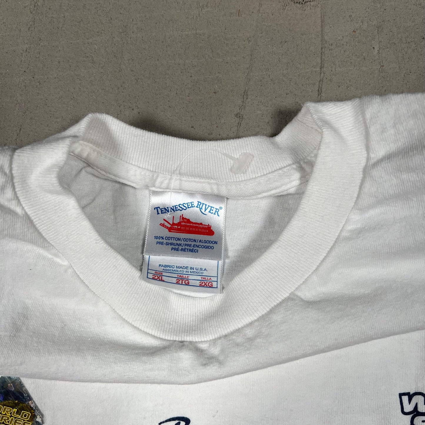 2004 Boston Red Sox White Champions Tee SIze XXL NEW v19105