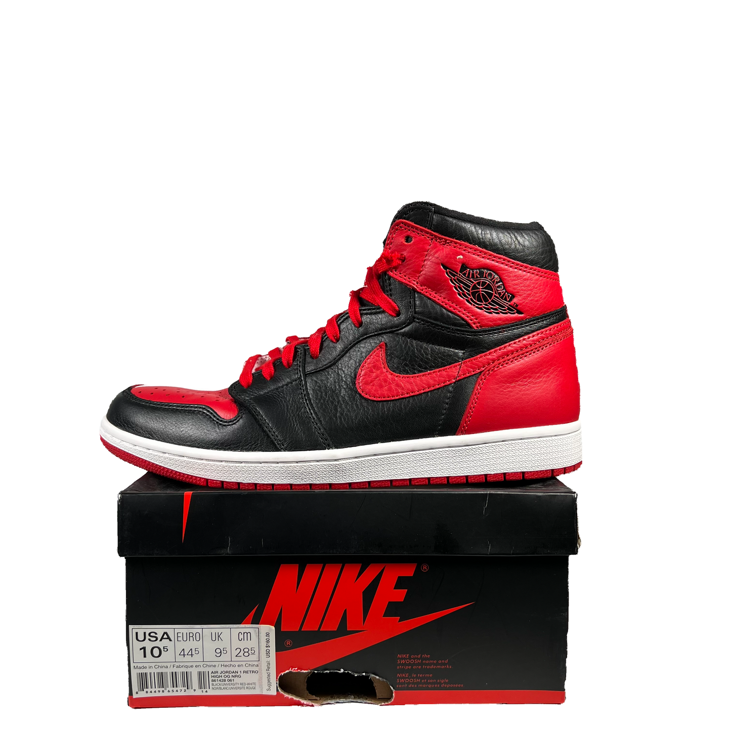 Jordan 1 High Homage To Home (2018) Size 10.5 USED s20982