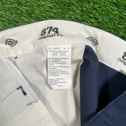 Dickies Straight Leg Blue Pants Size 48x30 USED v18080