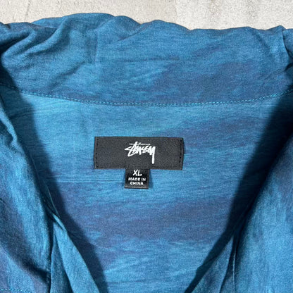 Stussy Dice Painting Button Up Shirt Size XL USED x18109
