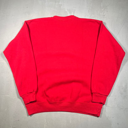 1994 Wisconsin Badgers Rose Bowl Red Crewneck Size Large USED v19127