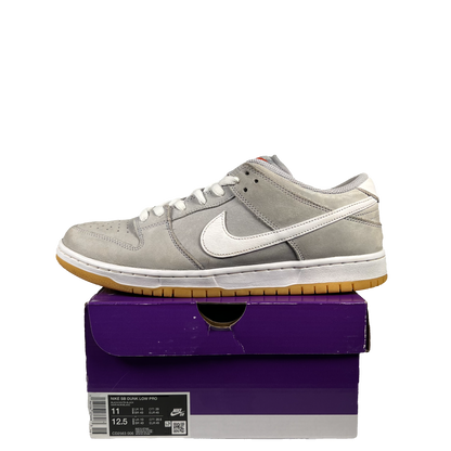 Nike SB Dunk Low Orange Label Wolf Grey Gum (2023) Size 11.5 USED S19734
