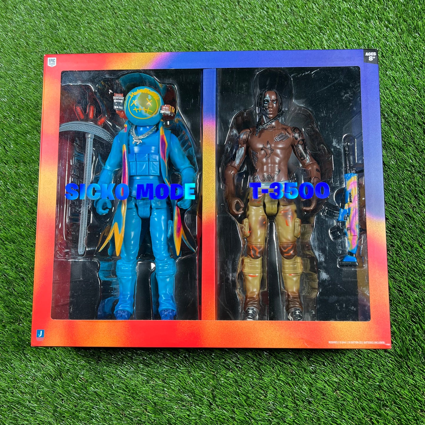 Travis Scott Cactus Jack Fortnite 12" Action Figure Duo Set (2020) NEW x14820
