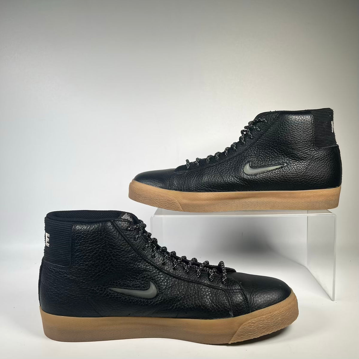 Nike Zoom Blazer Mid SB Black Gum Jewel (2020) Size 12 USED s23756