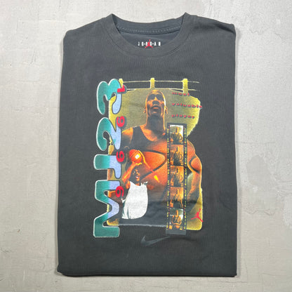 Jordan "MVP" Black Tee Size Large USED v19277