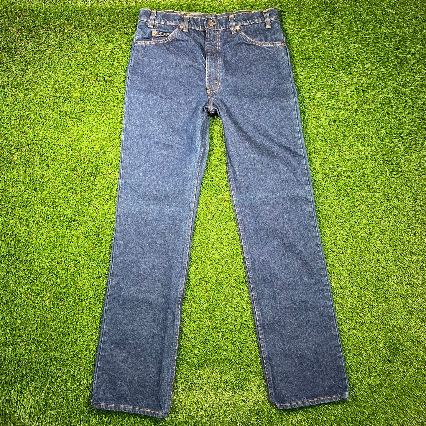 1990s Levi's 517 Orange Tab Denim Jeans Size 34 NEW v18650