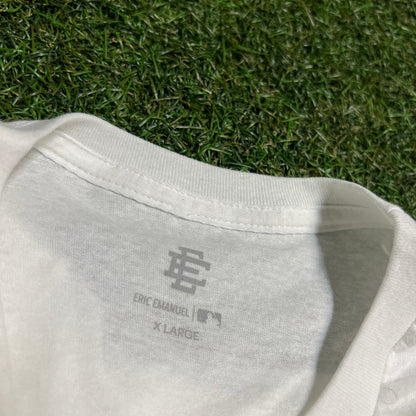 Eric Emanuel Yankees "All I Got" White Tee Size XL NEW x13776