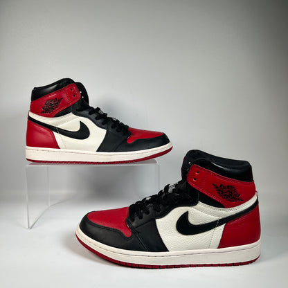 Jordan 1 High Bred Toe (2018) Size 10.5 USED s22146