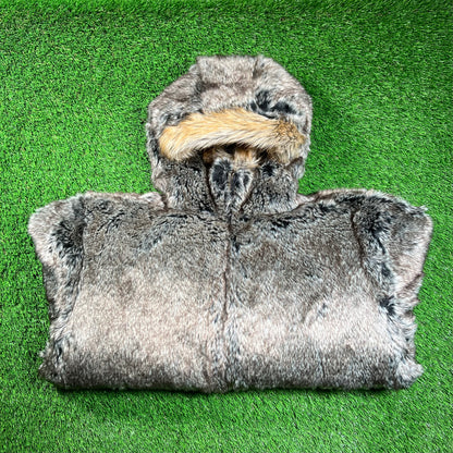 Supreme Reversible Faux Fur Black Hooded Work Jacket (2026) Size XL NEW x16530