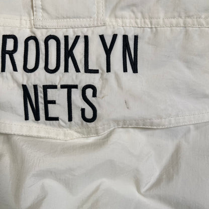 Y2K Brooklyn Nets Starter White Jacket Size XL USED v18849