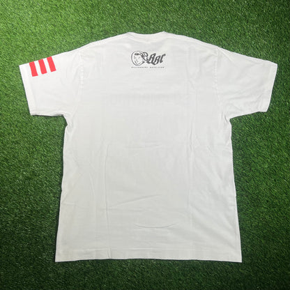 2010 Billionaire Boys Club Jay Z So Ambitious Astronut White Tee Size Large USED x15913