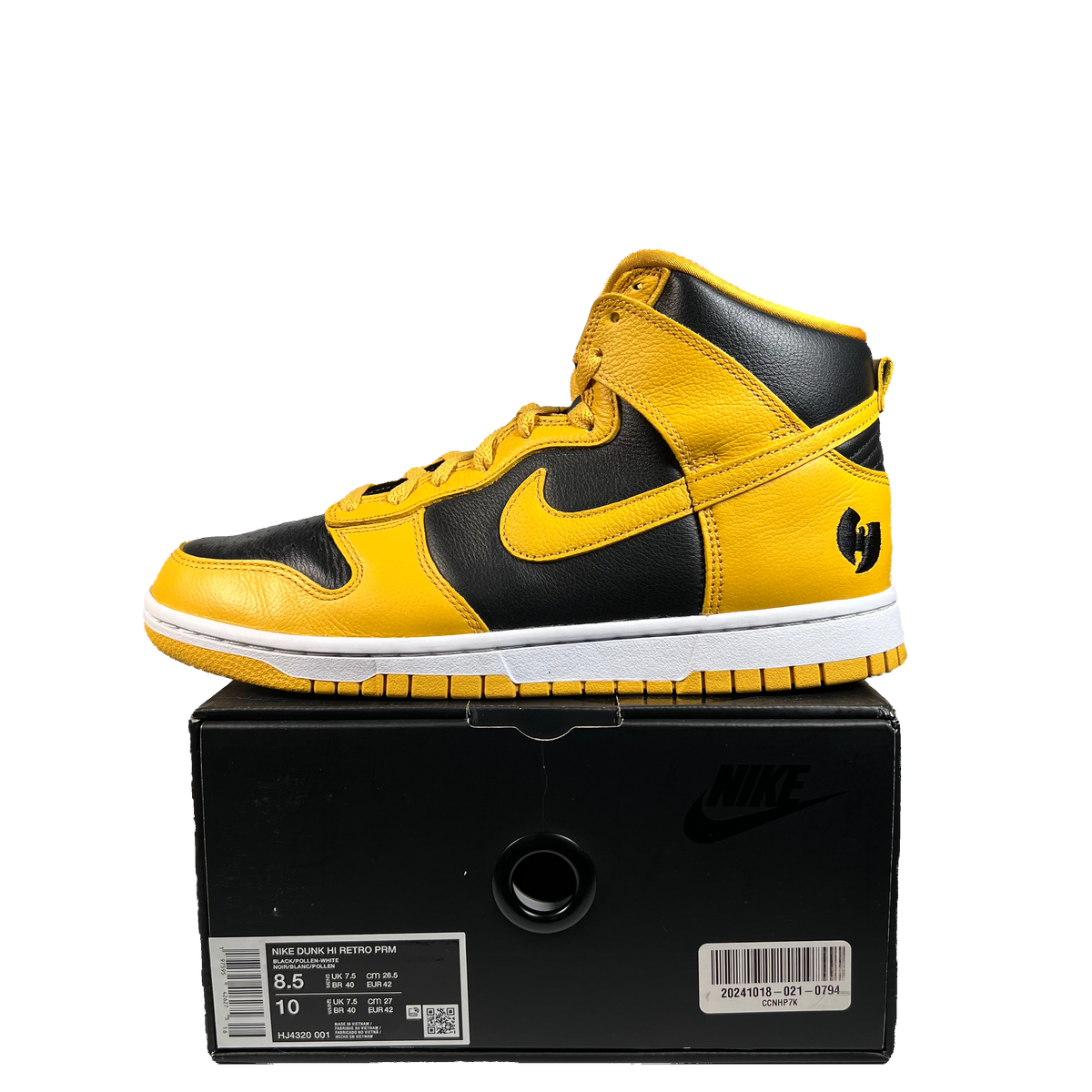 Nike Dunk High Wu-Tang (2024) Size 8.5 USED s21956