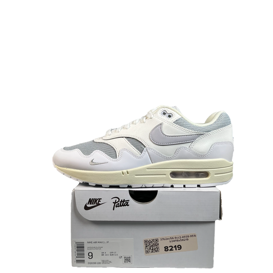 Nike Air Max 1 Patta Waves White (2022) Size 9 NEW s21394