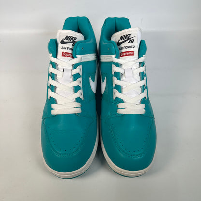 Nike SB Air Force 2 Low Supreme Blue (2017) Size 10.5 USED s22442