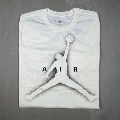 Jordan Jumpan "Air" White Tee Size XL NEW x17339