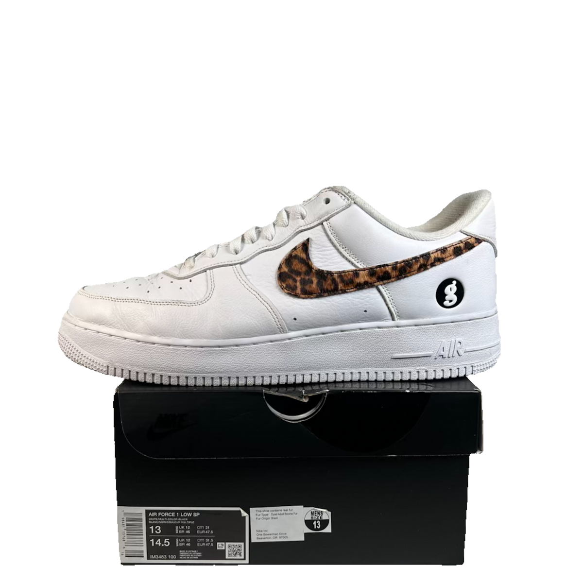 Nike Air Force 1 Low Supreme GOODENOUGH (2025) Size 13 USED s23339