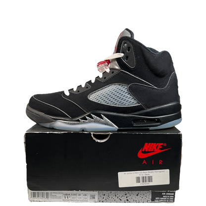 Jordan 5 Black Metallic Reimagined (2025) Size 11.5 USED s22698