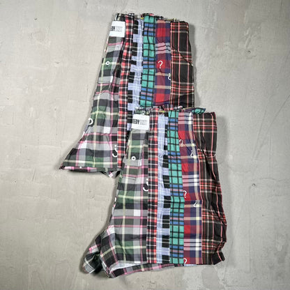 Greedy Unit What The ? Plaid Boxers Size XL NEW x18636