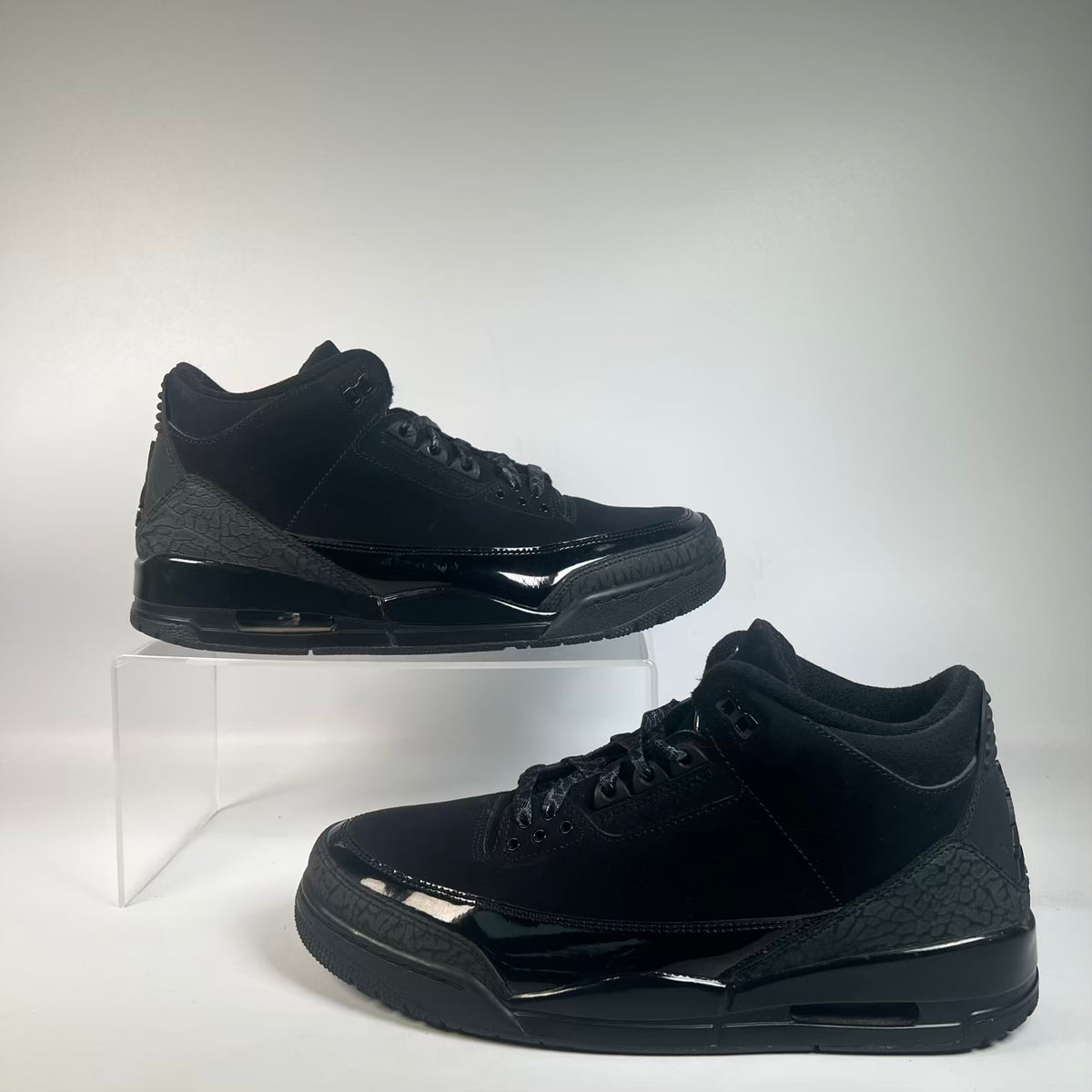 Jordan 3 Black Cat (2025) Size 10 USED s23664