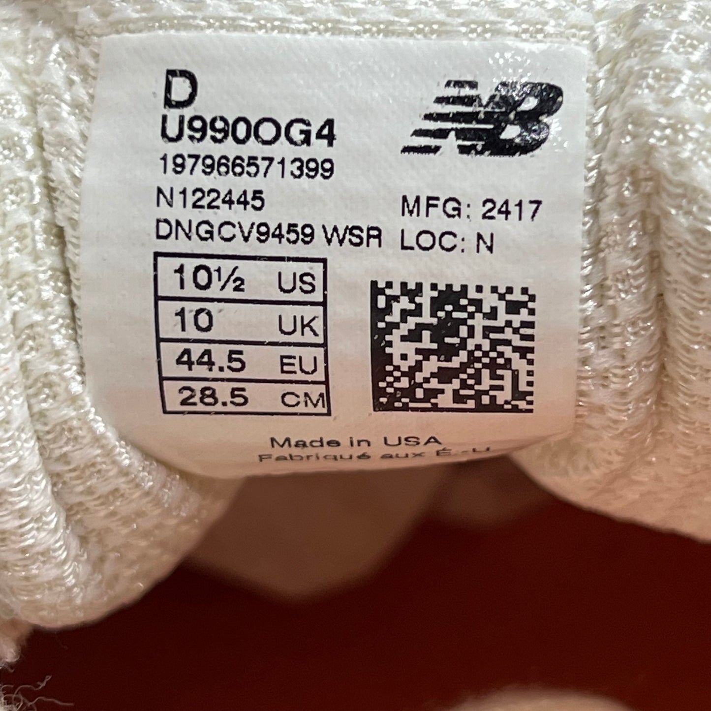 New Balance 990v4 MiUSA Aime Leon Dore Red Clay (2024) Size 10.5 NEW s19551