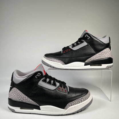 Jordan 3 Black Cement (2024) Size 10 USED s19578